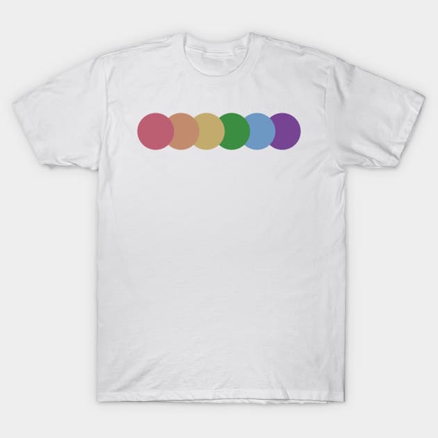 PRIDE | Muted | Subtle Pride T-Shirt by PrinceSnoozy